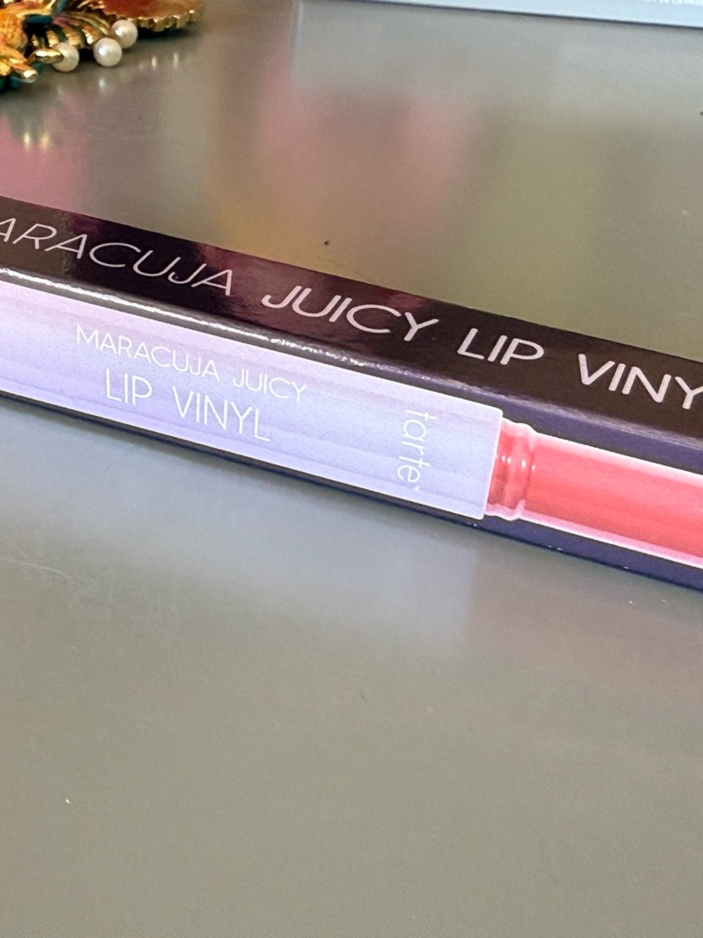 tarte Maracuja Juicy Lip Vinyl — Hibiscus NIB
